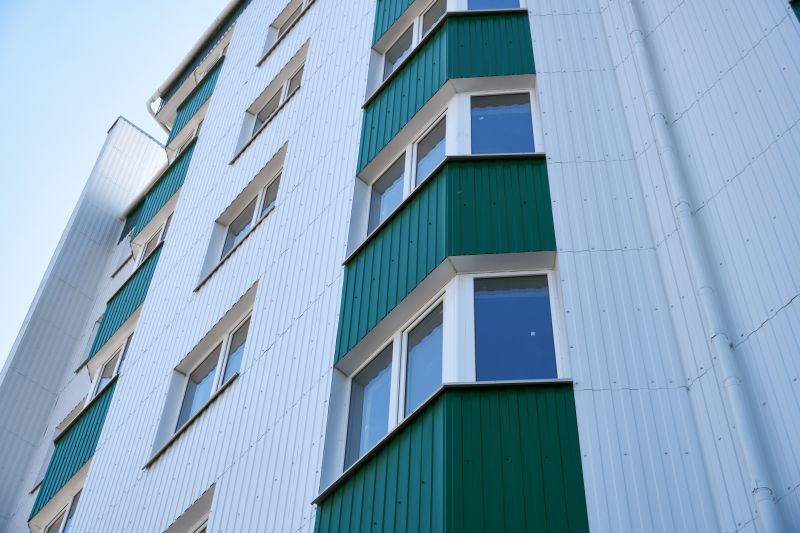 Siding on Commercial Building
