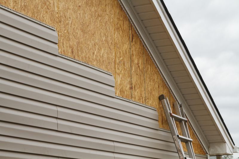 Siding Installation on a Home
